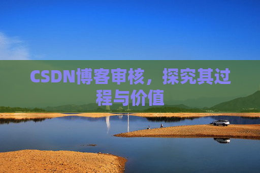 CSDN博客审核,探究其过程与价值